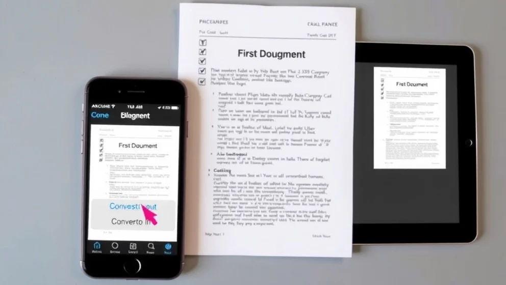 Hur gör man en PDF-fil på iPhone