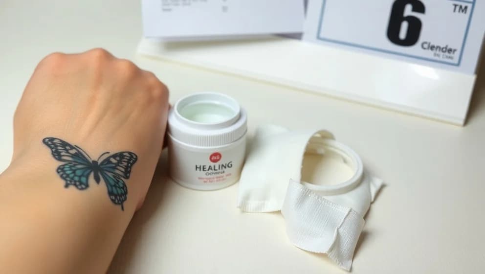 Hur länge ska man smörja in tatueringen