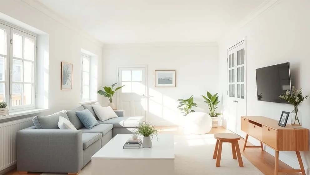 Skandinavisk minimalistisk stilguide för hemmet