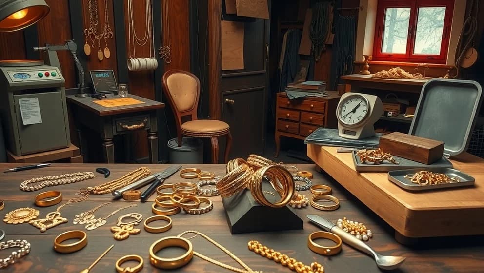 Vad kostar det att smälta ner guld till nytt smycke