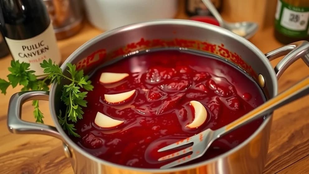 Världens godaste rödvinssås recept